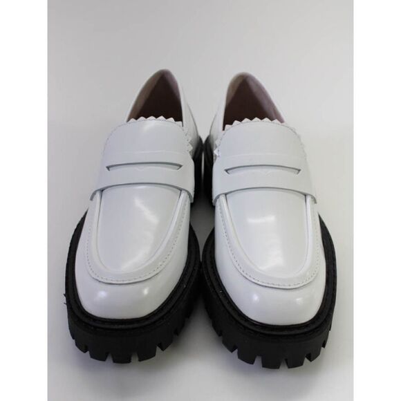 LÄST Matter white Leather Loafers EU40 - Picture 6 of 12